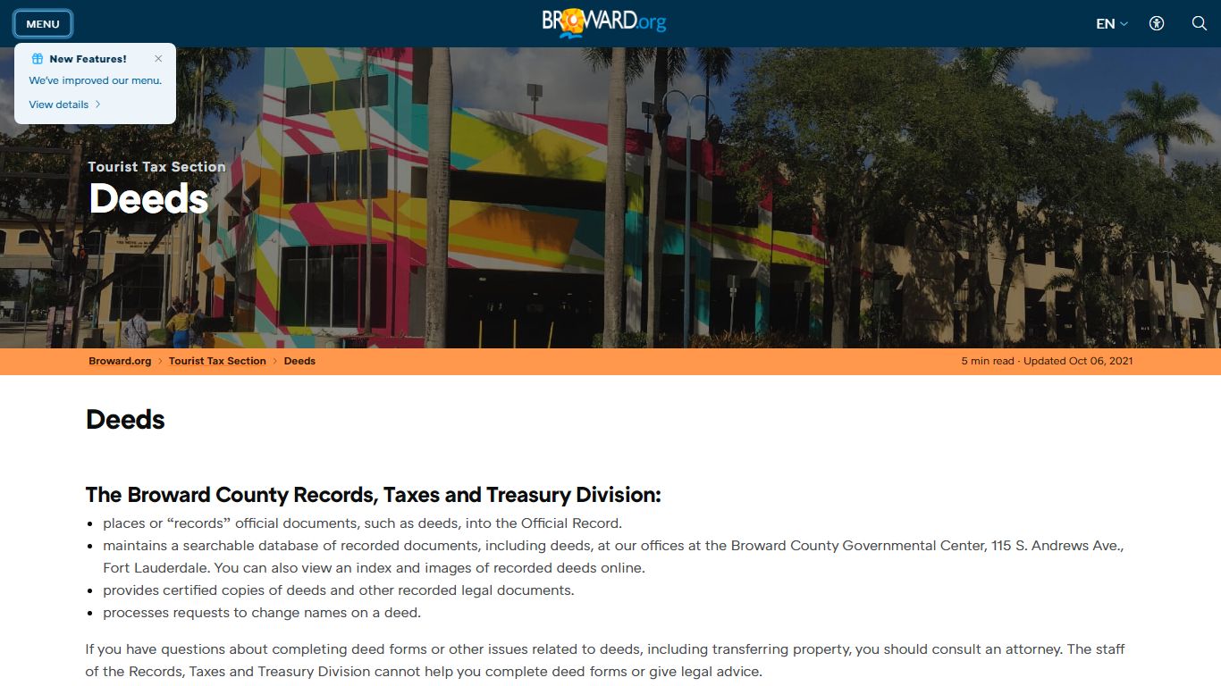 Records Deeds - Broward County